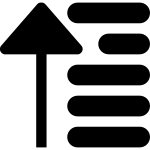 Sort By 2 SVG Icon